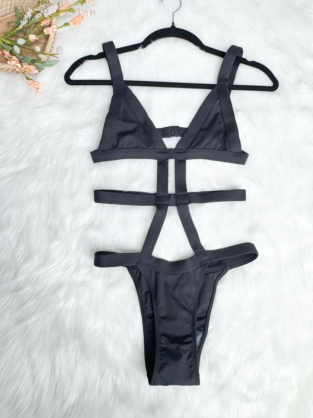 Minimale animale swimsuit black NWOT size Small